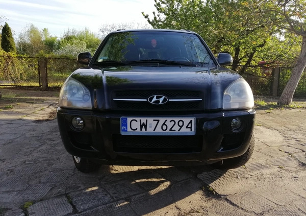 Hyundai Tucson cena 14200 przebieg: 214909, rok produkcji 2006 z Włocławek małe 137